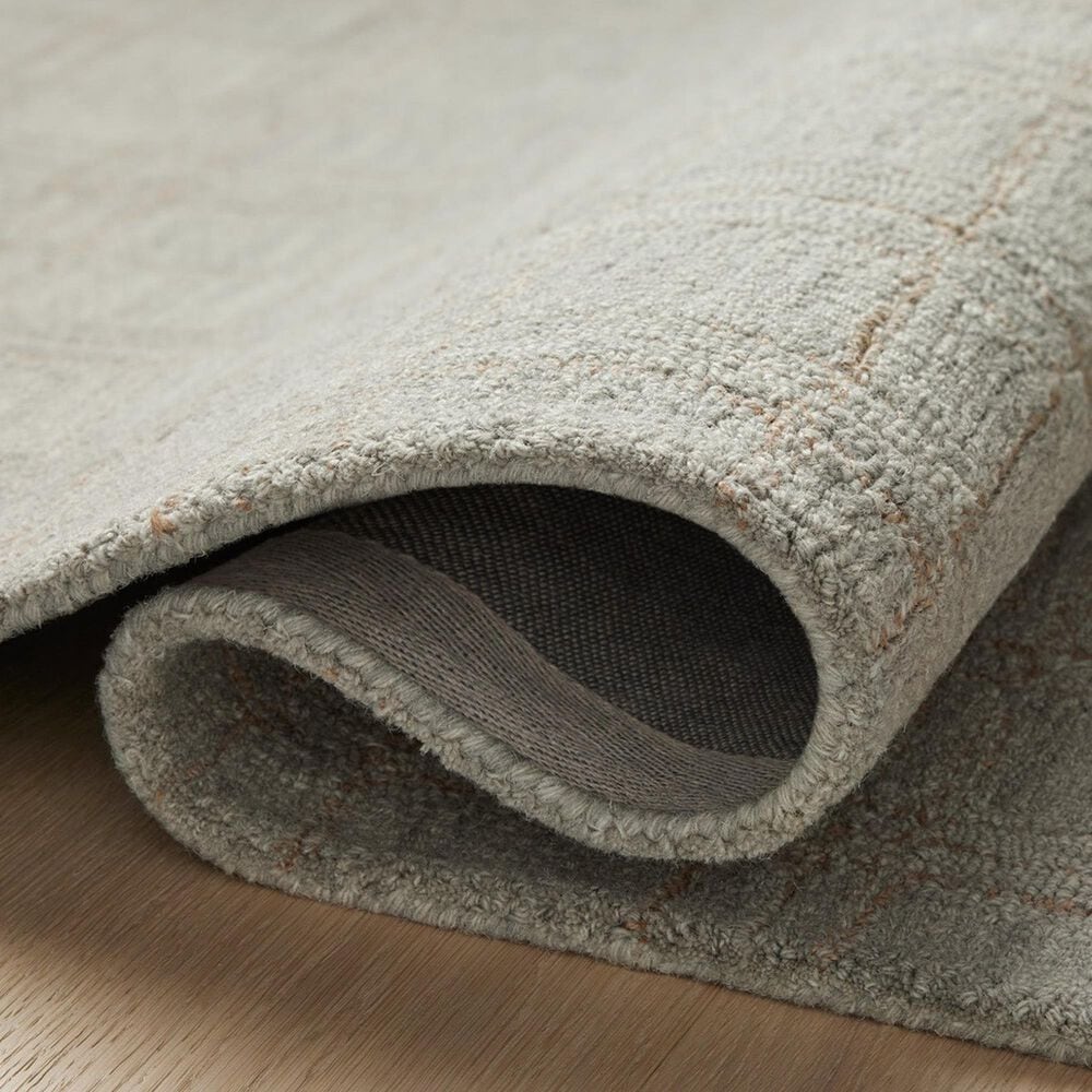 Chris Loves Julia x Loloi Polly 7&#39;9&quot; x 9&#39;9&quot; Fog and Wheat Area Rug, , large