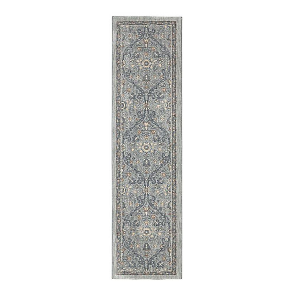 Karastan Euphoria Galway 90647 2"1"" x 7"10"" Willow Grey Runner, , large