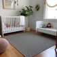 Dalyn Rug Company Hinton 10" x 14" Black Indoor/Outdoor Area Rug, , large