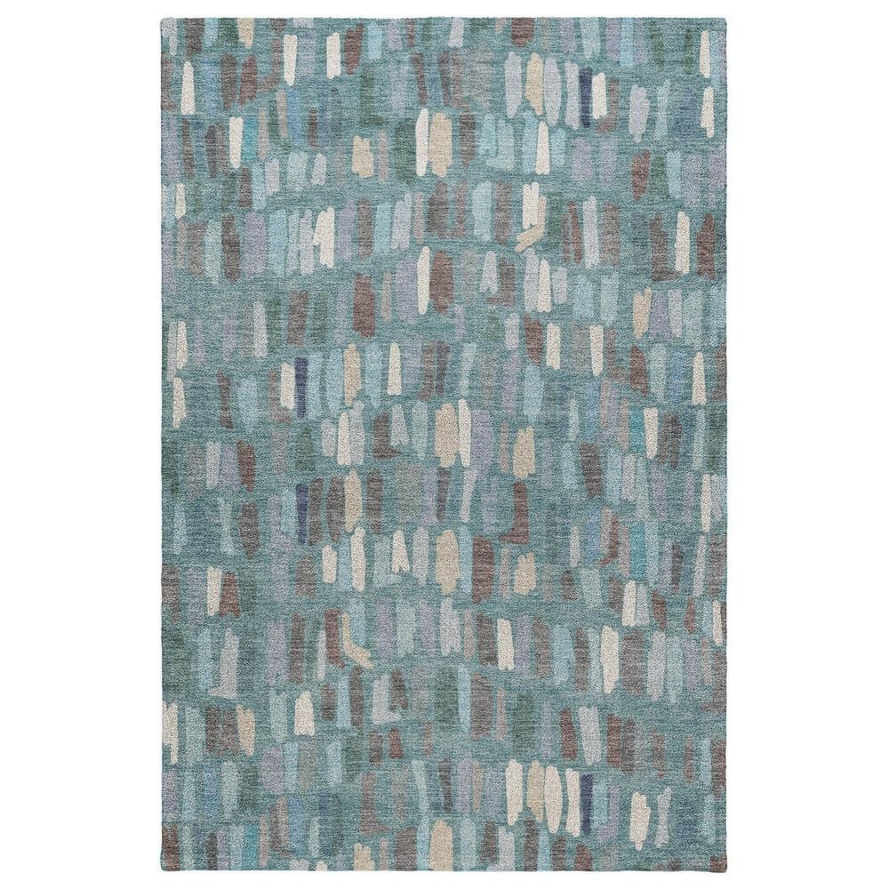 Dalyn Rug Company Kenner KN5 Teal 10" x 14" Area Rug, , large