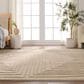 Jaipur Jaida Fantana Gray Morn and Humus 5" x 7" Area Rug, , large