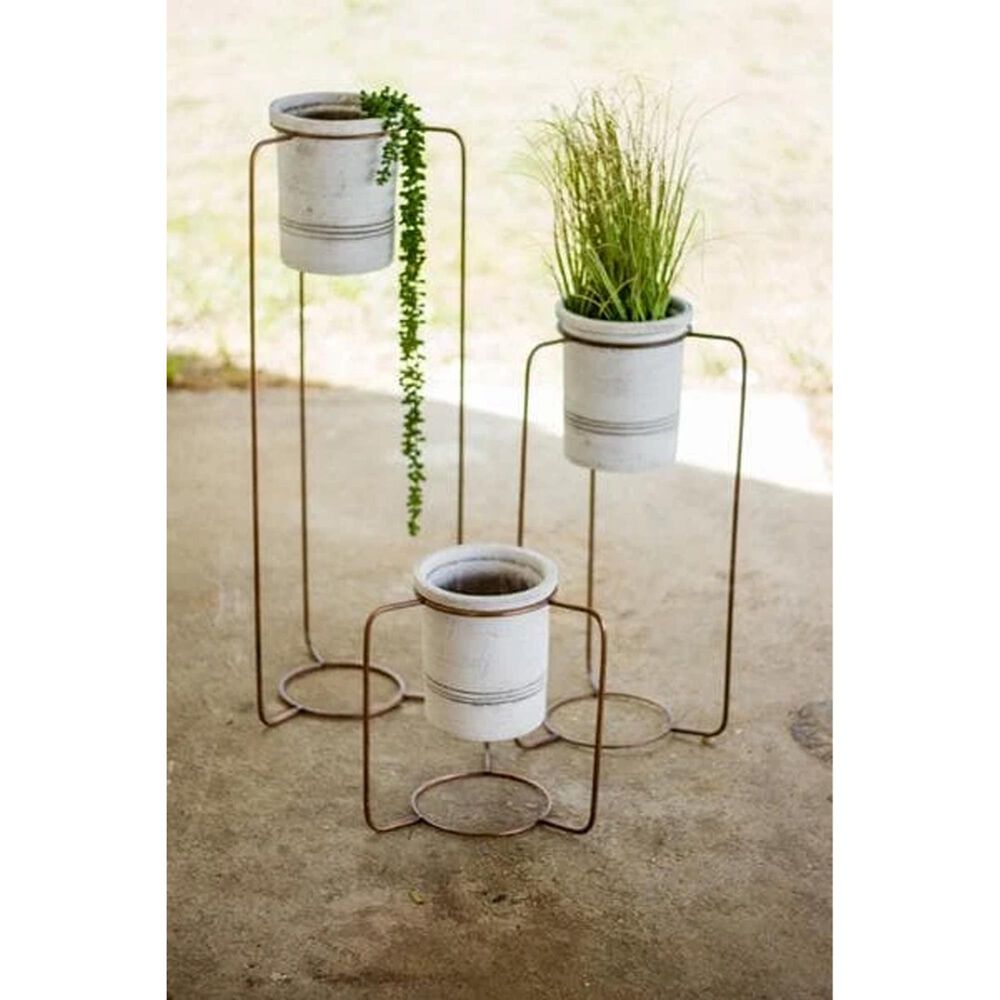 Kalalou Wash Pots in Copper (Set of 3), , large