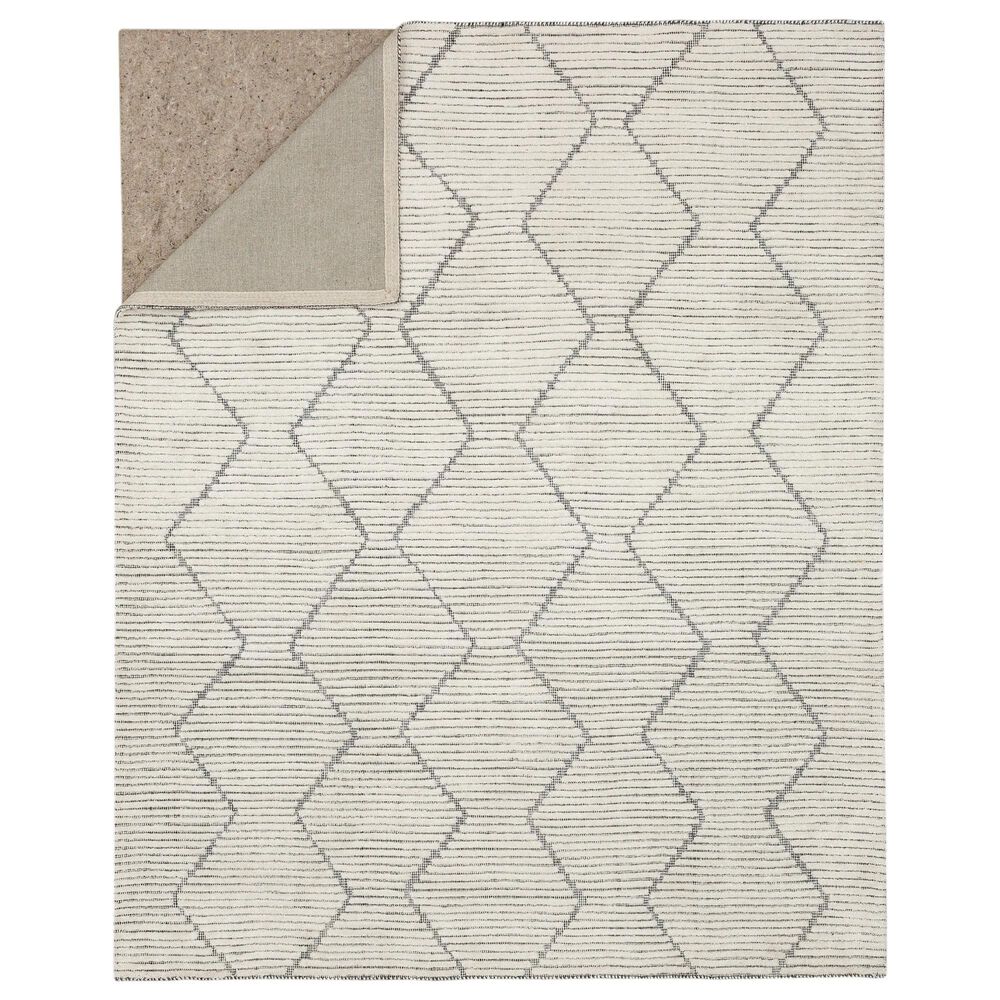 Drew and Jonathan Home Sirocco Beni 9&#39; x 12&#39; Black and White, , large