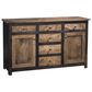 Trailway Llc Bighorn 6-Drawer Buffet in Shadow and Pitch Black, , large