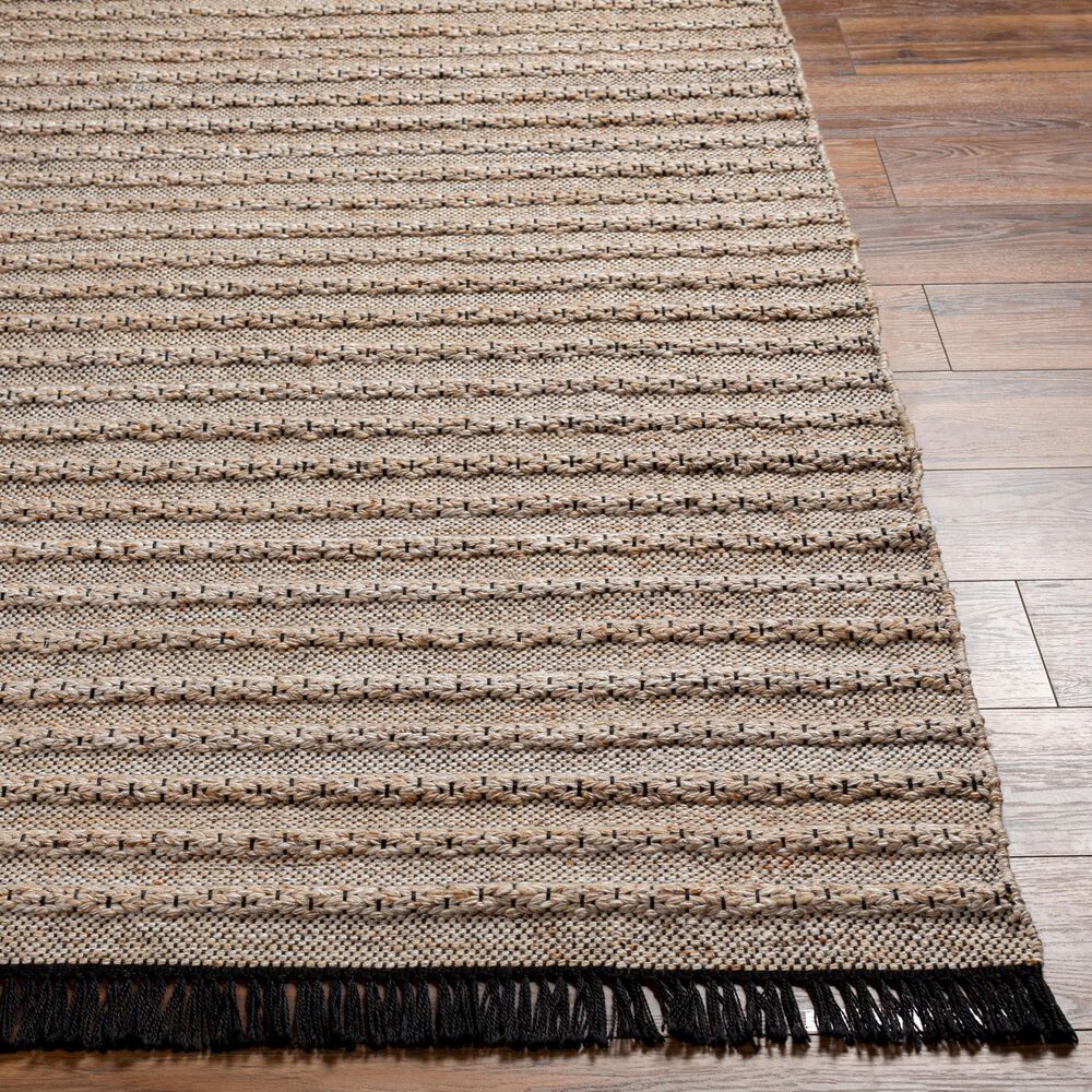 Surya Azalea 2&#39; x 3&#39; Taupe, Brown, Black and Charcoal Area Rug, , large