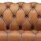 Hydeline York Stationary Sofa and Loveseat Set in Cienna Saddle, , large