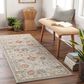 Surya Reina Light Gray, Cream, Denim, Rust, Mustard, Olive and Tan 2"7" x 7"3" Runner, , large