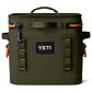 YETI Hopper Flip 12 Soft Cooler in Olive and King Crab Orange, , large