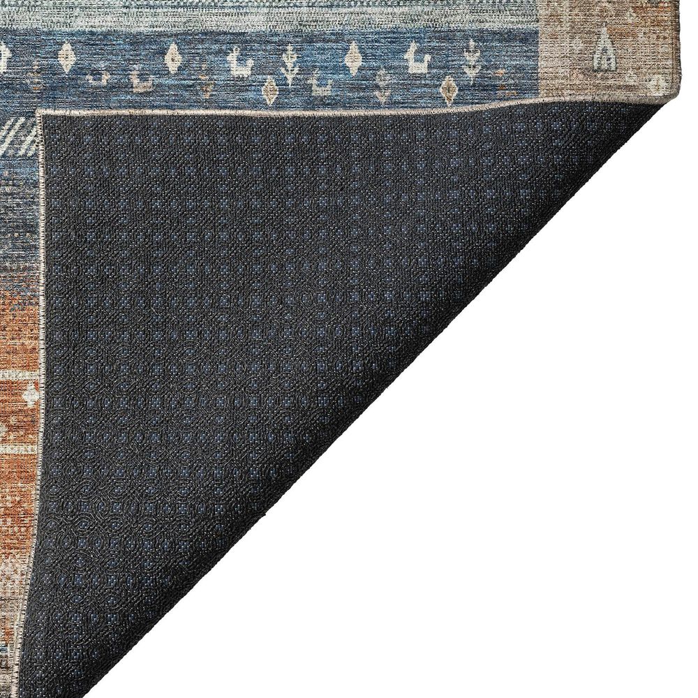 Dalyn Rug Company Karaj KJ7 1&#39;8&quot; x 2&#39;6&quot; Brown Indoor/Outdoor Area Rug, , large