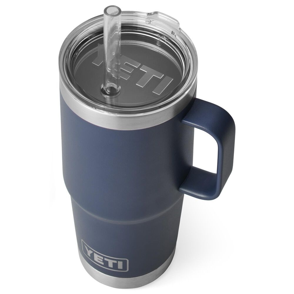 YETI Rambler 25 Oz Straw Mug in Navy, , large