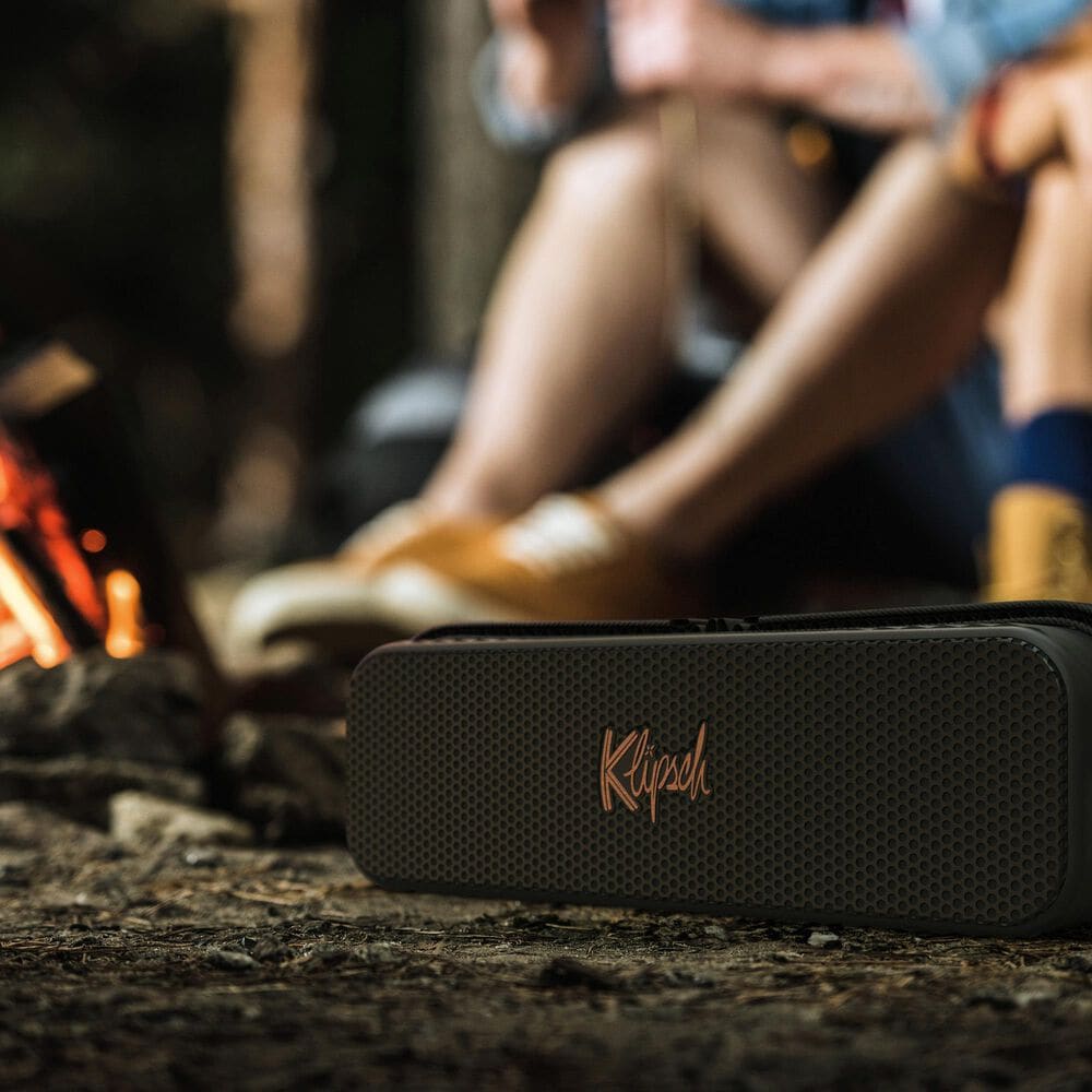 Klipsch Detroit Portable Bluetooth Speaker in Black, , large