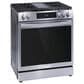 Frigidaire Gallery 3 Piece Kitchen Package with 27.8 Cu. Ft. French Door Refrigerator, 30" Front Control Gas Range with Total Convection, and 24" Built-In Bar Handle Dishwasher with CleanBoost in Stainless Steel, , large