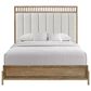 Sterling Timber Elure Queen Upholstered and Strap Panel Bed in Latte, , large