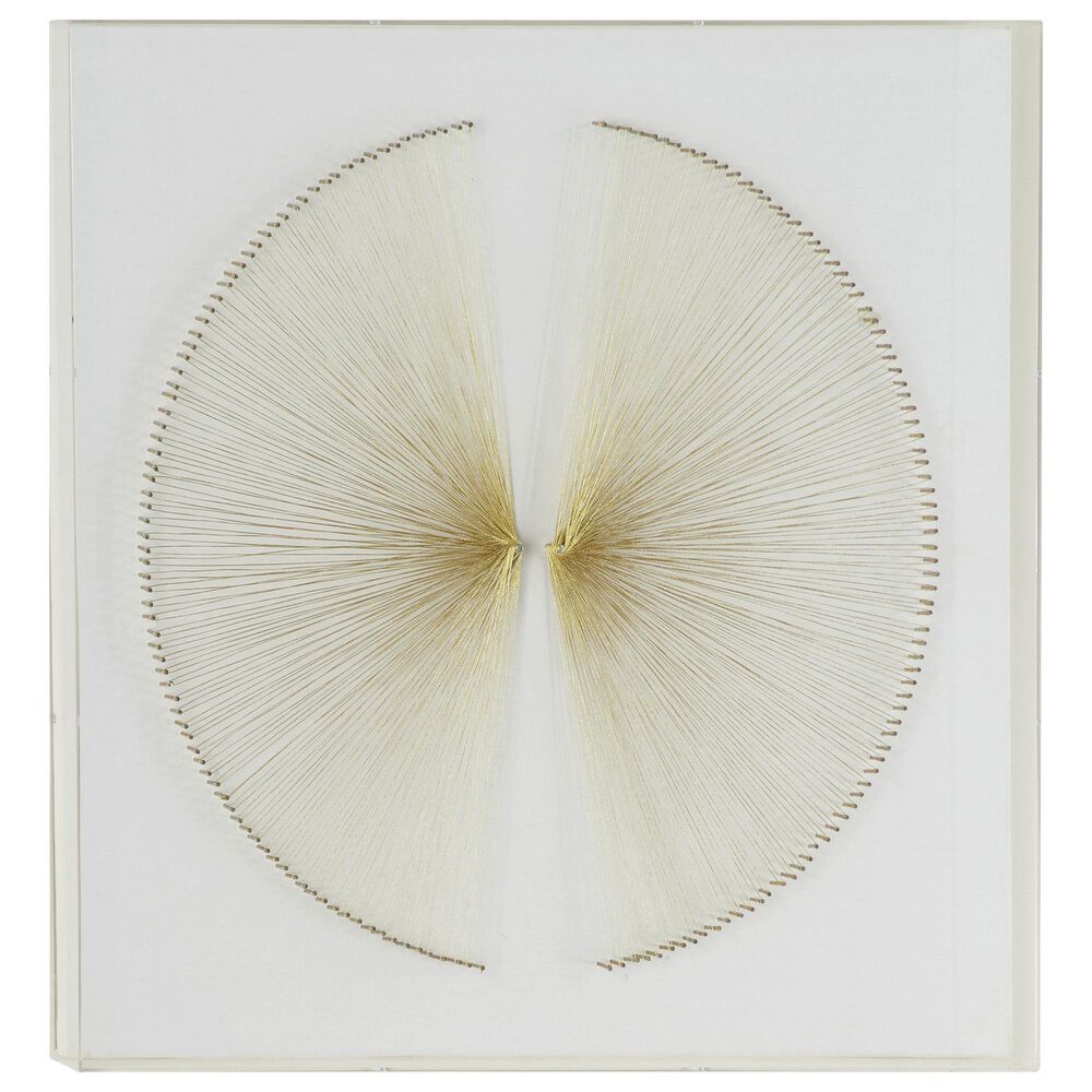 Venus Williams Collection Contemporary Acrylic Wall Art in White, , large