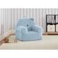 Delta Children Sherpa Bear Chair in Powder Blue, , large
