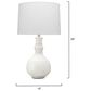Splendor Living Norchester Table Lamp in White, , large