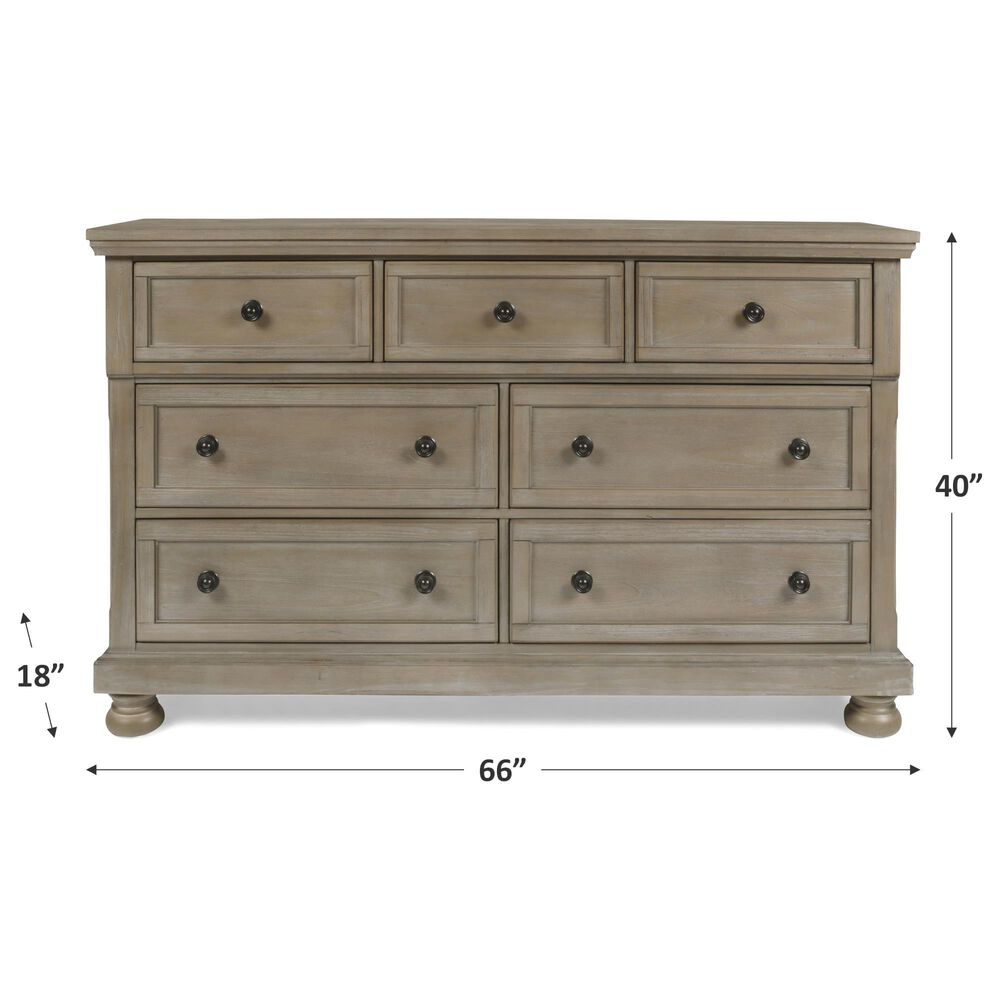 New Heritage Design Allegra Dresser in Pewter, , large