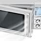 Breville 1.2 Cu. Ft. Countertop Smooth Microwave Oven in Brushed Stainless Steel, , large