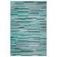 Dalyn Rug Company Sedona Striped 8" x 10" Poolside Indoor/Outdoor Area Performance Rug, , large