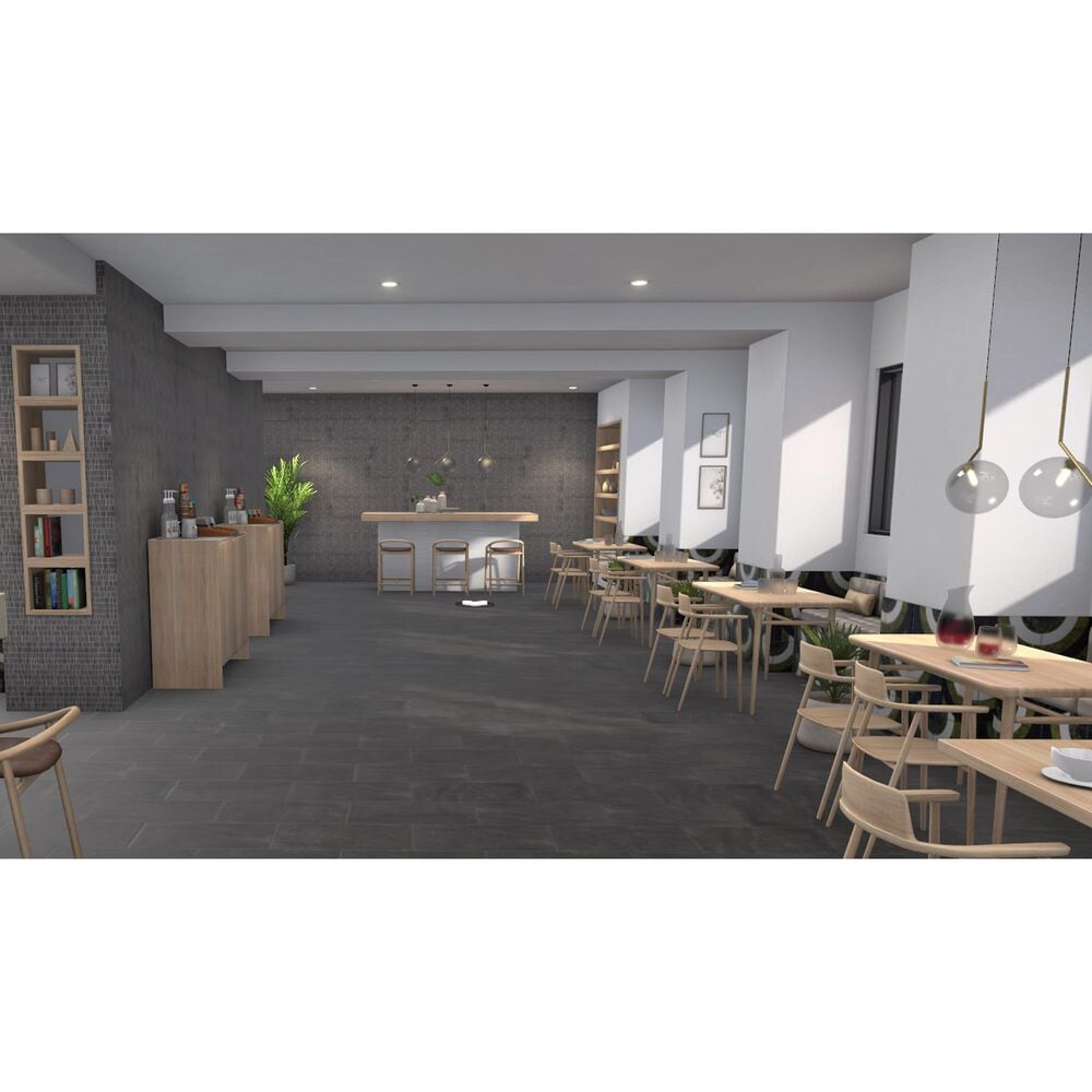 Soho Studio Shangai White 12" x 24" Porcelain Tile, , large