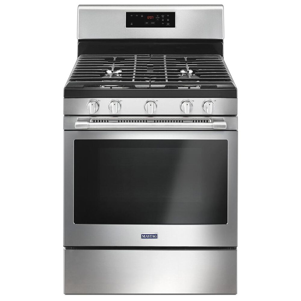 Maytag 30" Gas Range in Fingerprint Resistant Stainless Steel, , large