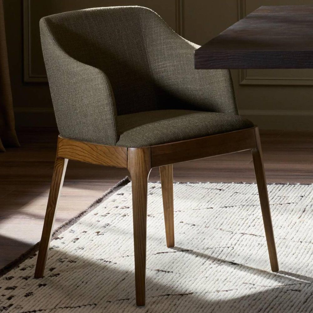 Four Hands Bryce Arm Chair in Dark Ash, , large