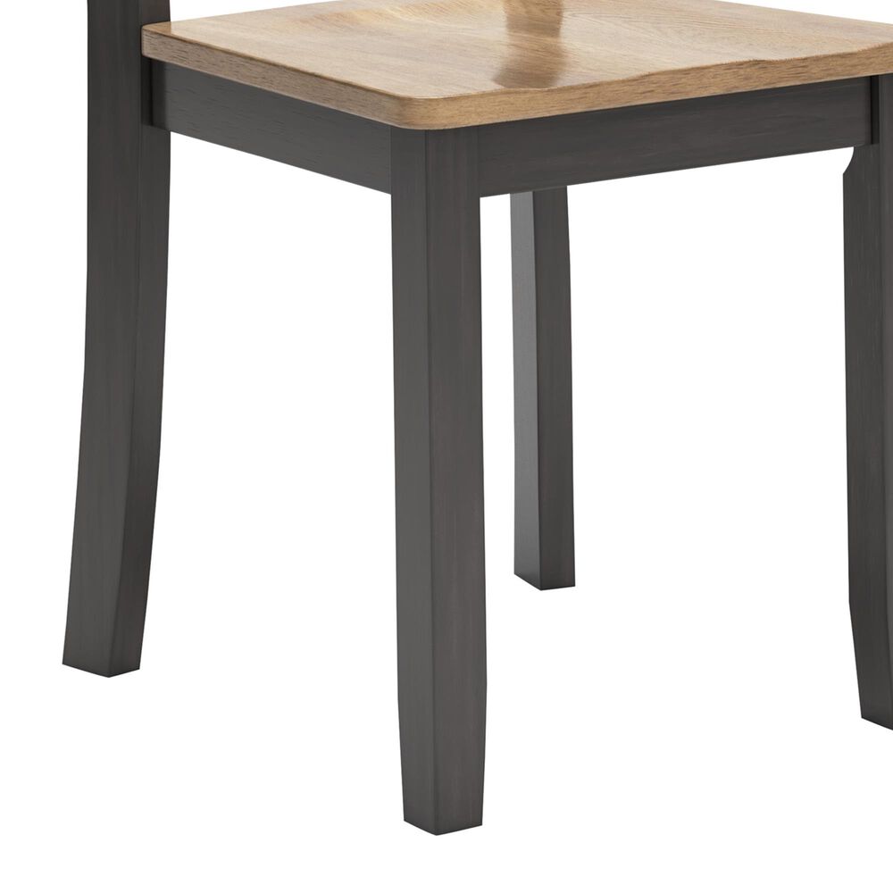 Ashley Gesthaven Dining Chair Set of 2 in Natural and Brown, , large