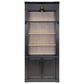 Wycliff Bay Willow Lane 4-Piece L-Shaped Desk with Bookcase and Ladder in Ebony Black, , large