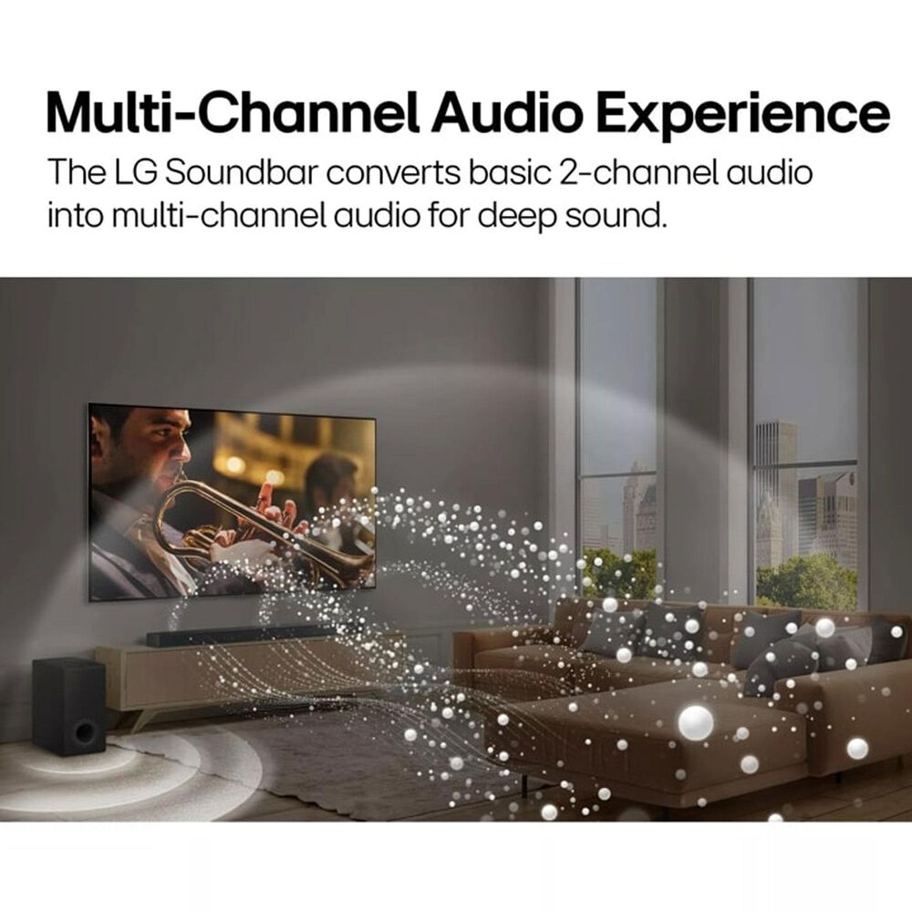 LG S80TR Home Theater Soundbar 5.1.3 Channel with Rear Speakers and WOW Orchestra, , large