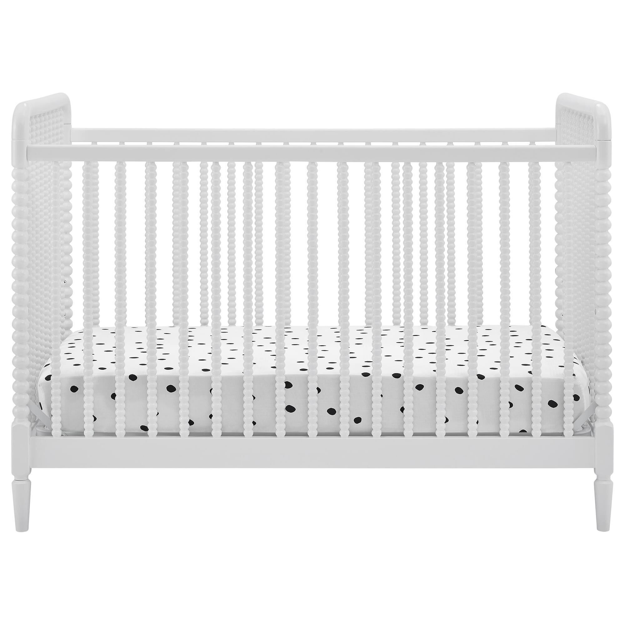 Delta Saint 4 In 1 Convertible Crib in Bianca White NFM