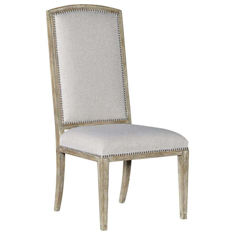 Hooker Furniture Castella Upholstered Side Chair in Mid-Tone Brown, , large