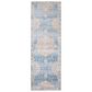 Loloi II Layla LAY-07 2"6" x 9"6" Blue and Tangerine Runner, , large