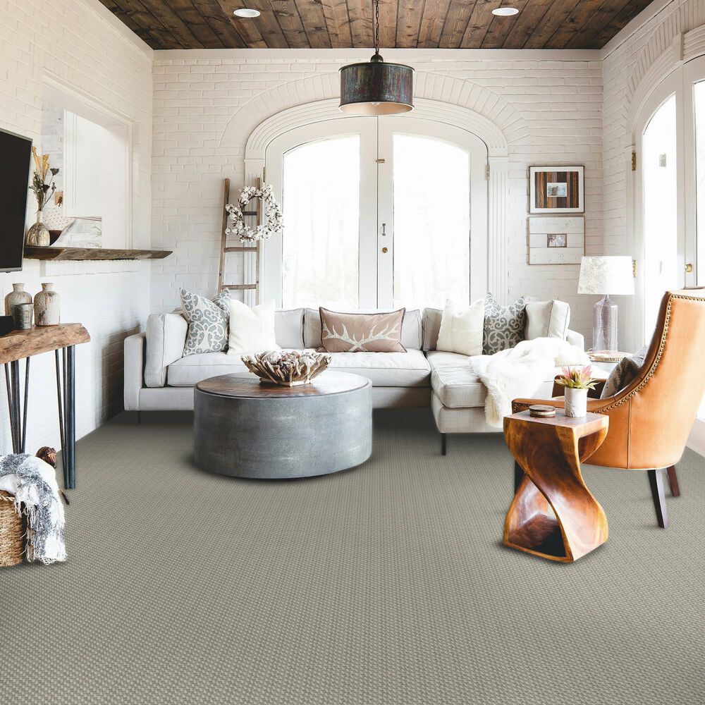 Karastan Escalera Carpet in Silver Stone, , large