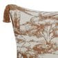 Classic Home Stonework 22" Square Throw Pillow in Clay, , large