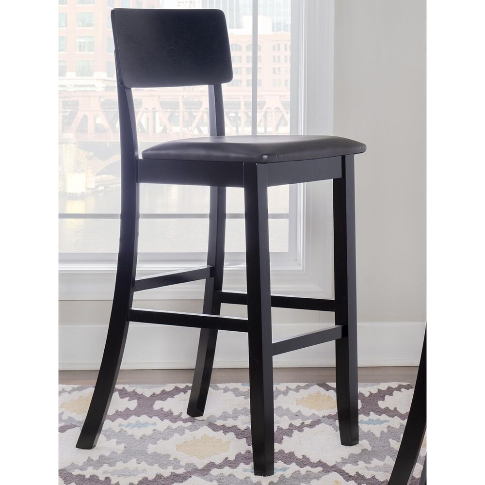 Linden Boulevard Torino Barstool in Black, , large