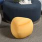 Flair Industries River Rock Hassock Ottoman in Harvest Gold Yellow, , large
