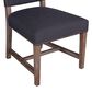 Home Trends & Design Nimes and Darcy 5-Piece Dining Set with Dark Grey Cushion in Weathered Mango and Driftwood, , large