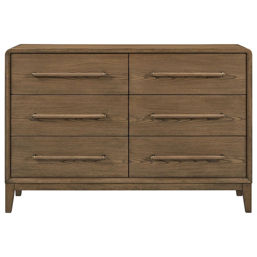 Sterling Timber Elure 4 Piece Full Panel Bedroom Set in Latte, , large