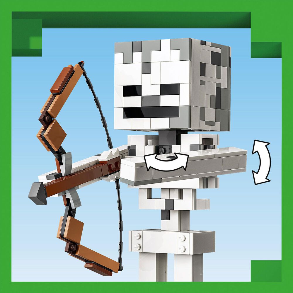 LEGO Minecraft The Skeleton Building Set, , large