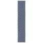 Nourison Twist Reversible 2"2" x 10" Navy Indoor/Outdoor Runner, , large
