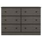 Lemoore Essential 45" 6-Drawer Dresser in Storm Grey, , large