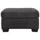 Ashley Loreo Ottoman in Ebony, , large