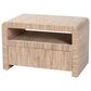 Baxton Studio Hannah 1-Drawer Nightstand in Natural, , large