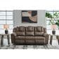 Ashley Lowilla Manual Reclining Sofa in Driftwood, , large