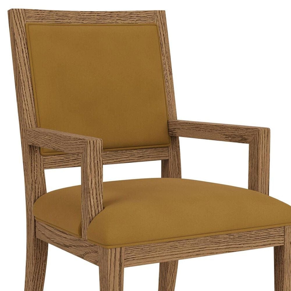 Shannon Hills Halbrooke Dining Arm Chair in Nutmeg Oak, , large