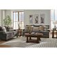 Ashley Tallow Creek Stationary Queen Sleeper Sofa in Shadow Velvet, , large