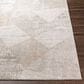 Surya Carmel 12" x 15" White, Ivory, Gray and Taupe Area Rug, , large