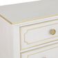 Fairfield Chair Camille 7 Drawer Dresser in Linen and Antique Gold, , large