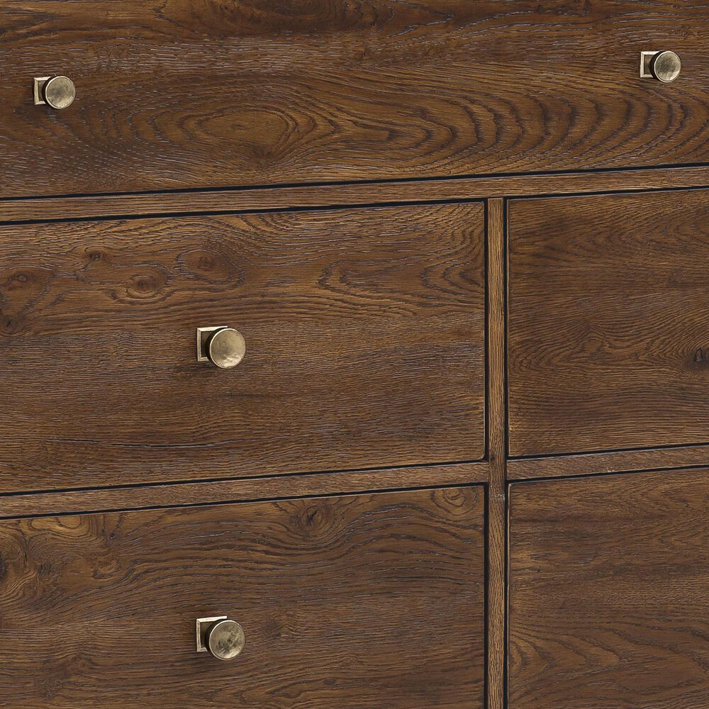 Hooker Furniture Driftwood 8-Drawer Dresser Only in Worn Saddle, , large