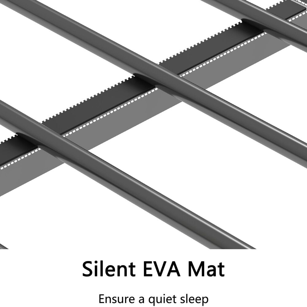 Hearth and Haven Adam Full over Full Bunk Bed in Black, , large